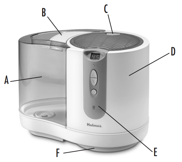 Holmes HM1865 Cool Mist Humidifier Manual ManualsLib
