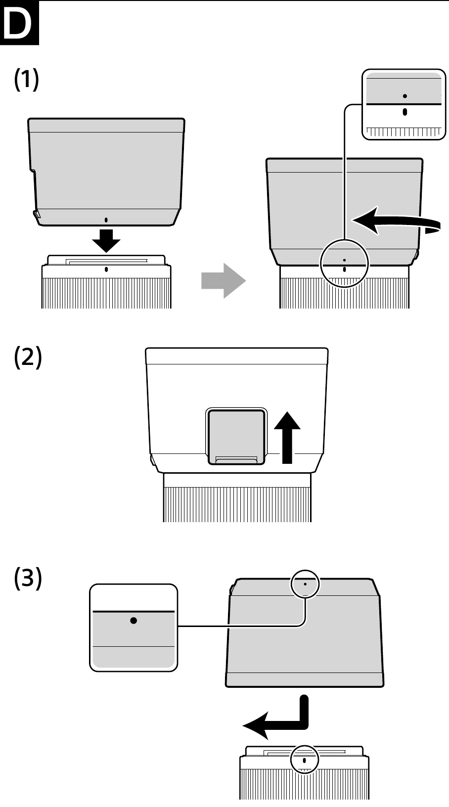 Attaching the Lens Hood