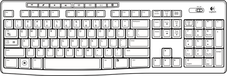 Logitech K270 - Wireless Keyboard Getting Started | ManualsLib