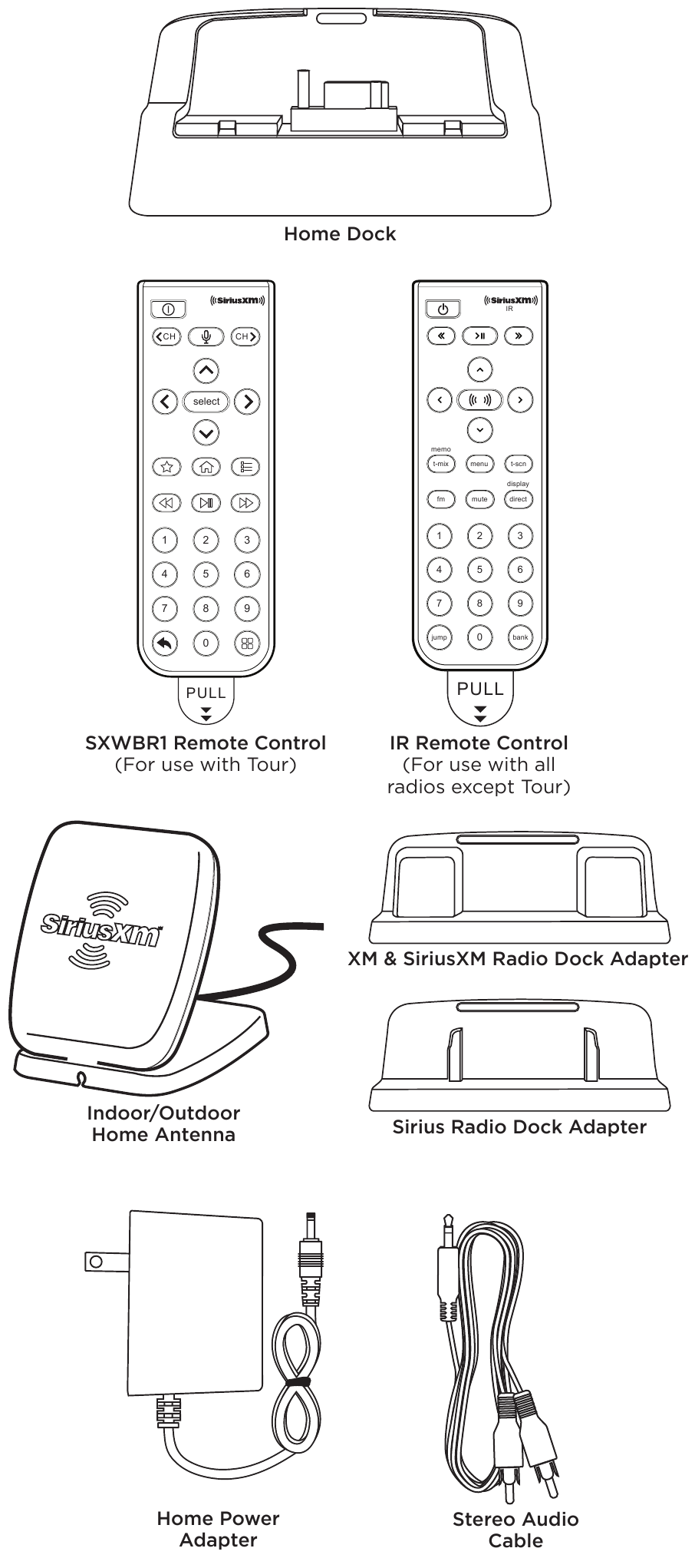 SiriusXM DH4 Dock & Play Home Kit Quick Start Guide ManualsLib