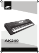 Ashton AK240 User Manual