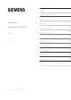 Siemens Reyrolle 7SR46 Operating Manual
