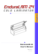 SignWarehouse EnduraLAM 24 User Manual