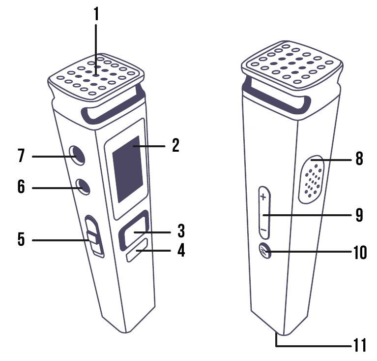 STEREN REC854 Digital Voice Recorder Manual ManualsLib