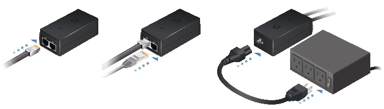 Connecting to Power over Ethernet