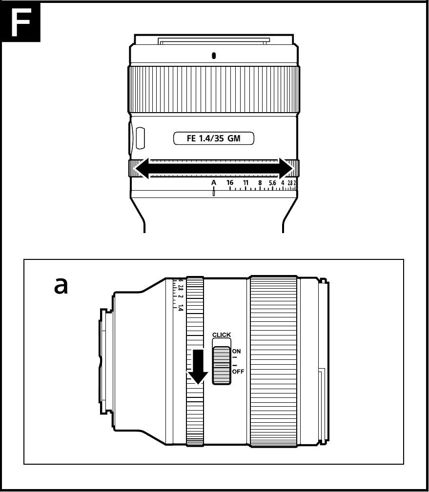 SONY FE 35mm F1.4 GM, SEL35F14GM - Full Frame Lens Manual