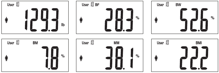 Conair WW930XF - Body Analysis Scale Manual | ManualsLib