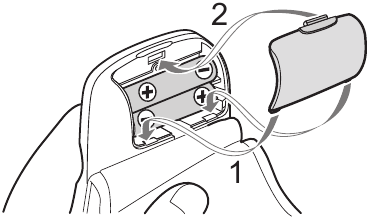 Installing Batteries - Step 3