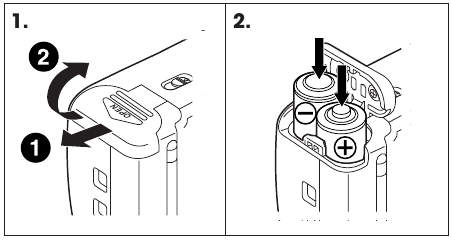 Inserting the Batteries