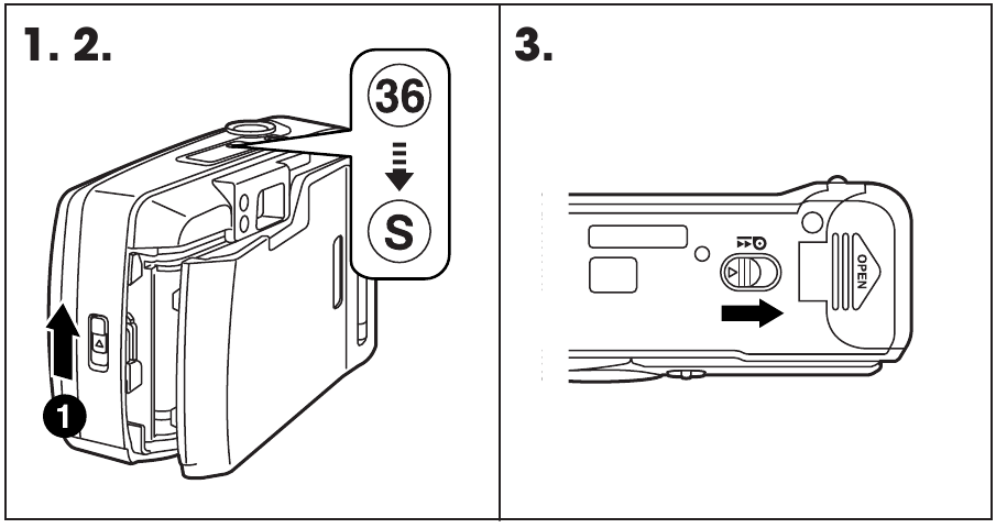 Rewinding and Removing the Film