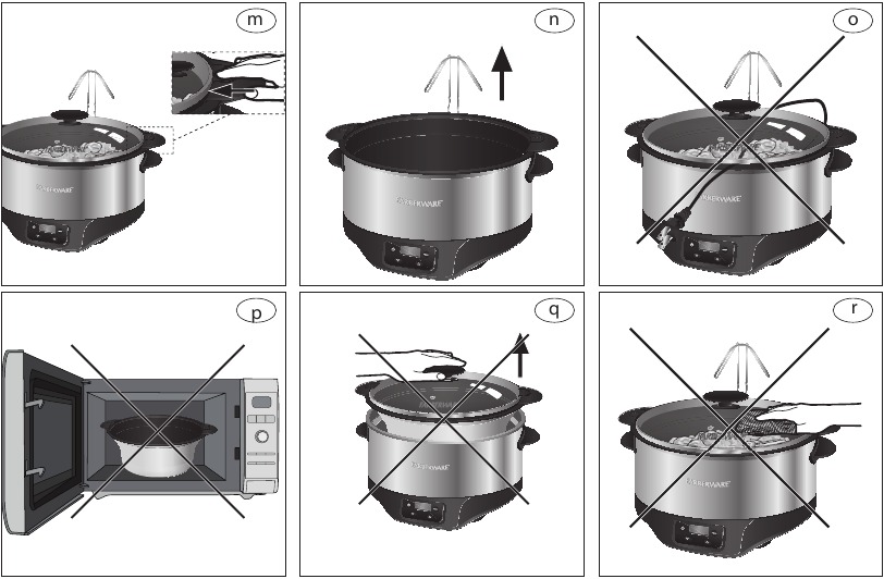 Farberware 6 Qt. Oval Slow Cooker Manual and Recipes ManualsLib
