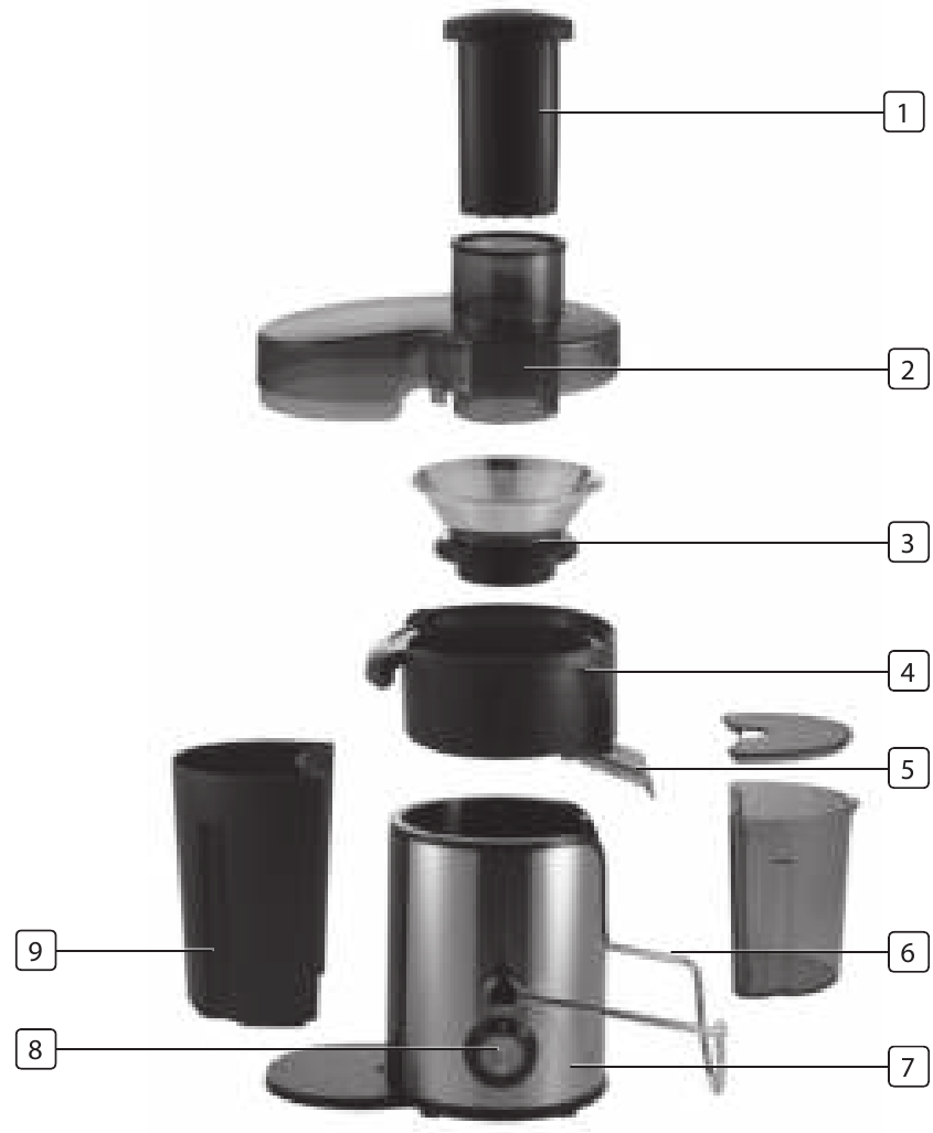 Tristar SC2283 Juicer Manual ManualsLib