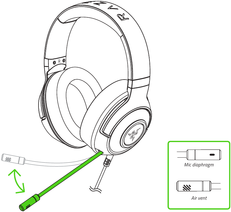 Razer KRAKEN X - Gaming Headset Manual | ManualsLib