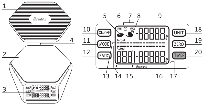 Ratio Scale – Brewista