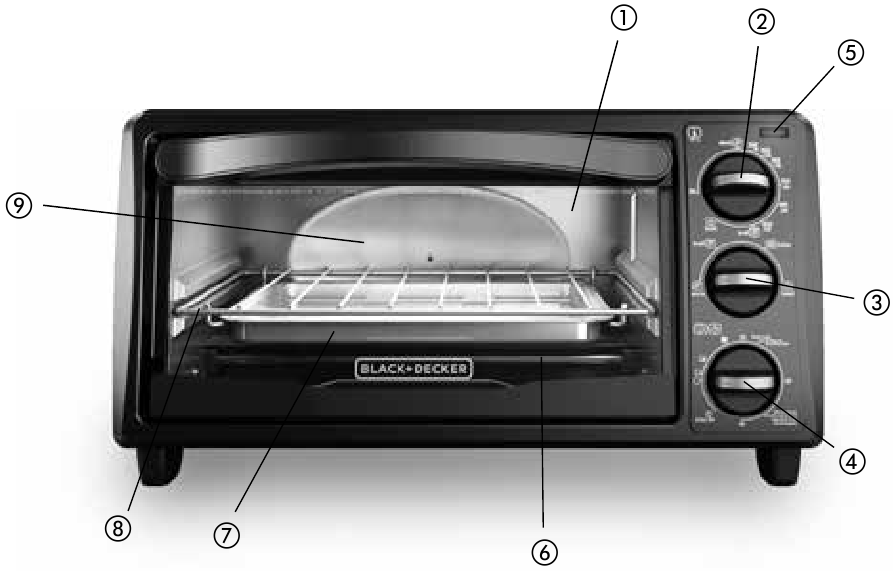 OEM Black and Decker Toaster Oven Parts & Accessories –