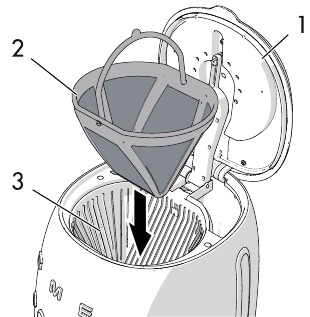 How to make coffee - Step 1