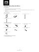 PB TEEN Hampton Vanity Desk with Mirror Installation Instructions Manual