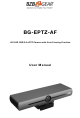 BZBGEAR BG-EPTZ-AF User Manual