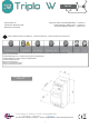 Sewosy Triplo W TW 71C Operating Instructions Manual
