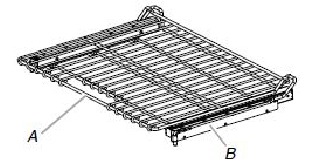 SatinGlide Roll-Out Extensions Rack - Closed