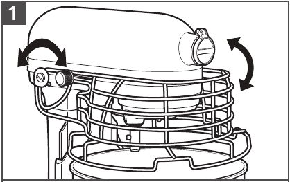 Attach the Bowl Guard