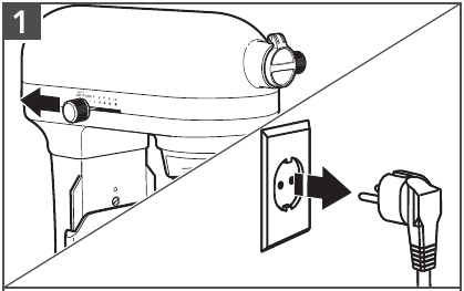 Care and cleaning - Step 1