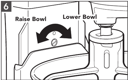 (OPTIONAL) To adjust beater to bowl clearance
