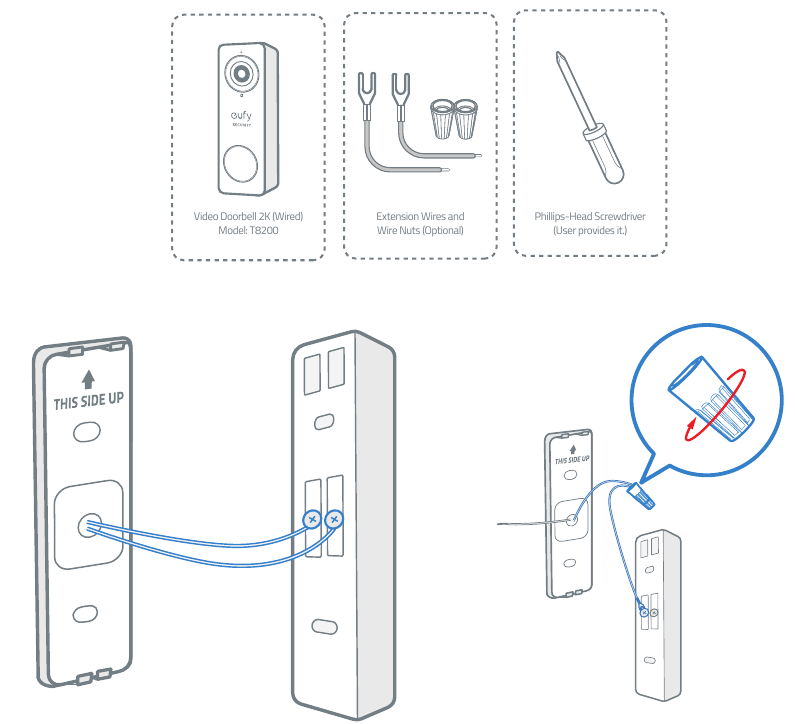 Eufy Chime Video Doorbell 2K Quick Start Guide ManualsLib