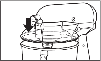 Place the Pouring Shield