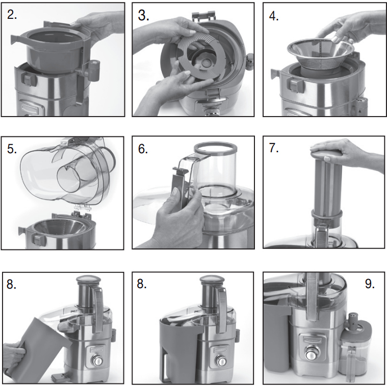 Cuisinart CJE1000 Juice Extractor Manual ManualsLib