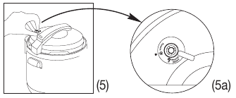 Position the pressure limit valve