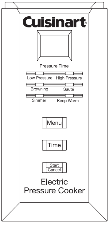 PRESSURE COOKER SETTINGS