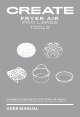 Create FRYER AIR PRO LARGE TOOLS User Manual