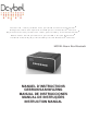 Dcybel Boom Box Bluetooth Instruction Manual
