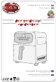 R.G.V. AIR FRYER 6 Instruction Manual