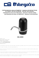 Orbegozo DA 2000 Instruction Manual