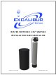 Excalibur Water Systems EWS S12530 Installation And User Manual