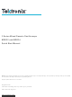 Tektronix MDO32 Quick Start Manual