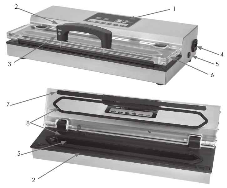 Excalibur EPV15 Professional Vacuum Sealer Manual ManualsLib