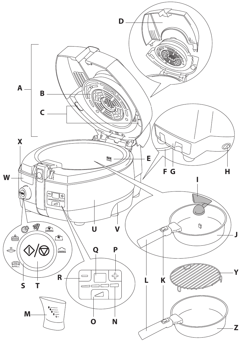 DeLonghi MultiCuisine FH1396 Hotair Fryer Manual ManualsLib