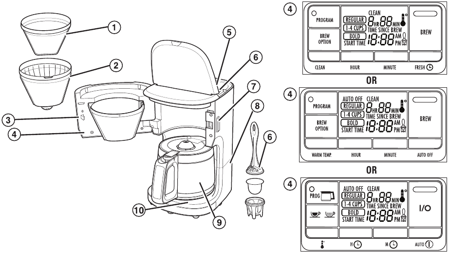 Hamilton Beach 46390, 46391, 46392 Coffee Maker Manual ManualsLib