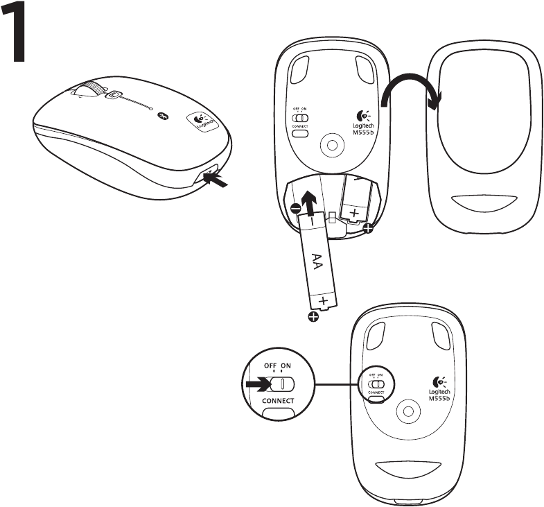 Logitech M555b Wireless Mouse for Mac Manual | ManualsLib