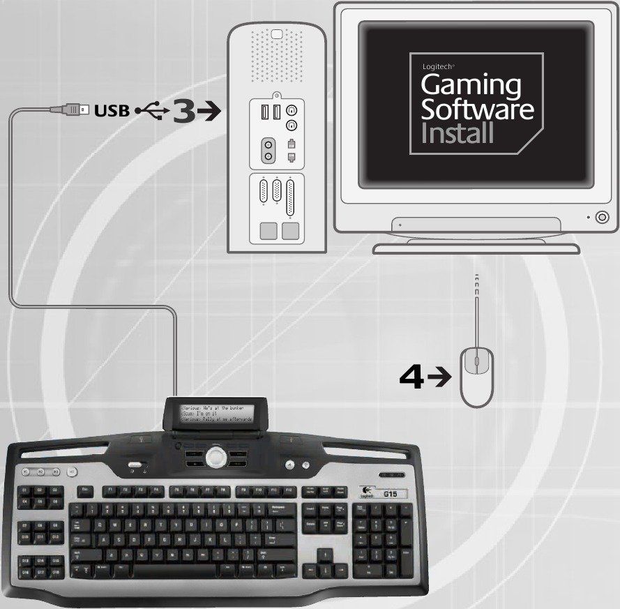 Logitech g15 keyboard installation guide manualslib