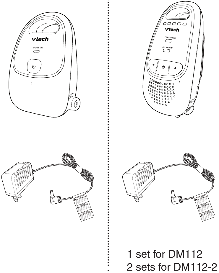 VTech DM112, DM1122 Digital Audio Monitor Manual ManualsLib