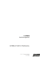 CASE CONSTRUCTION 1107EX Operator's Manual