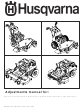 Husqvarna WH4817A Manual