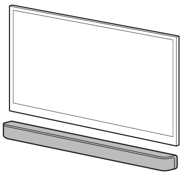 Mounting the Bar Speaker on a Wall