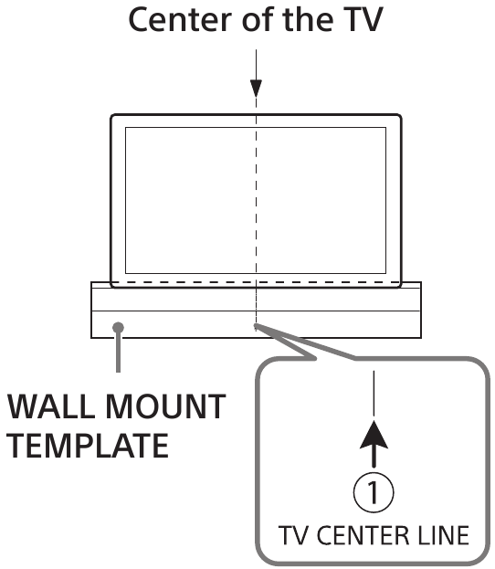 Mounting the Bar Speaker on a Wall - Step 2