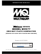 MQ Multiquip Mikasa Series Operation Manual