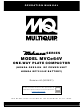 MQ Multiquip Mikasa MVCe64V Operation Manual